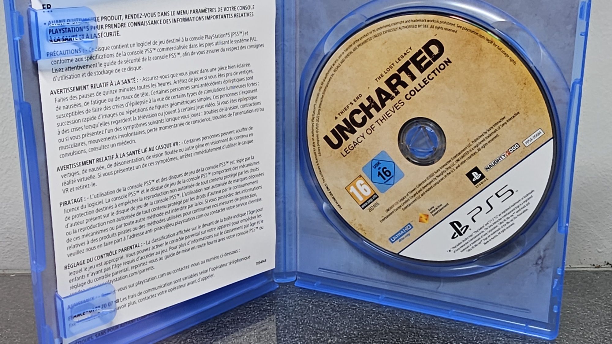 Uncharted Legacy of Thieves Collection Remastered PS5 PlayStation 5