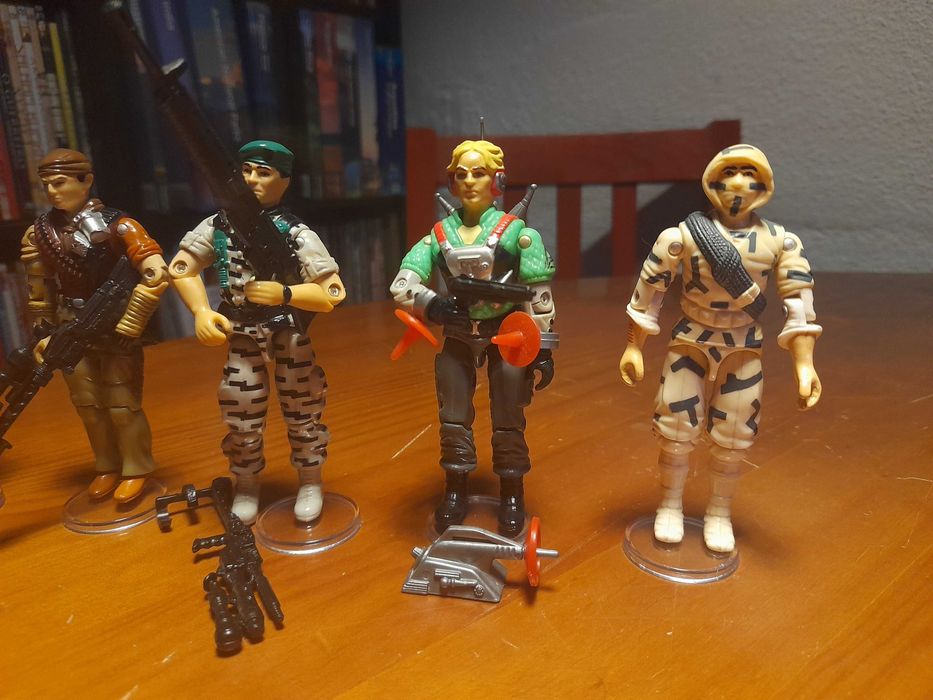gijoe (gi joe) figuras e acessórios.
