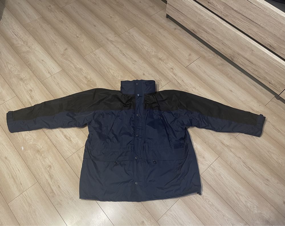 Przeciwdeszczowa zimowa robocza polar kurtka parka męska 3w1 xxxl Port