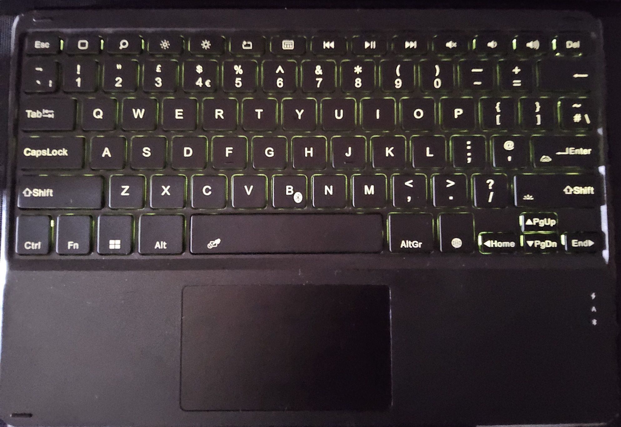 Capa teclado Samsung S8 ultra Led