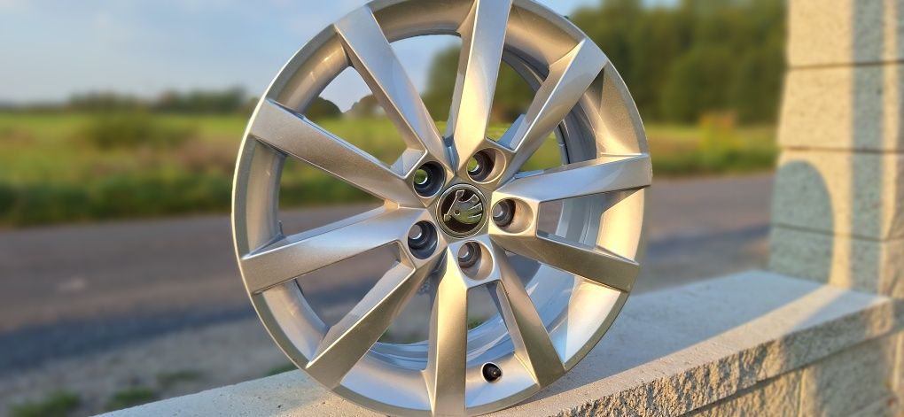 Alufelgi 16" 5x100 Skoda CAMIG SCALA Fabia 5X100 oryginał Felgi