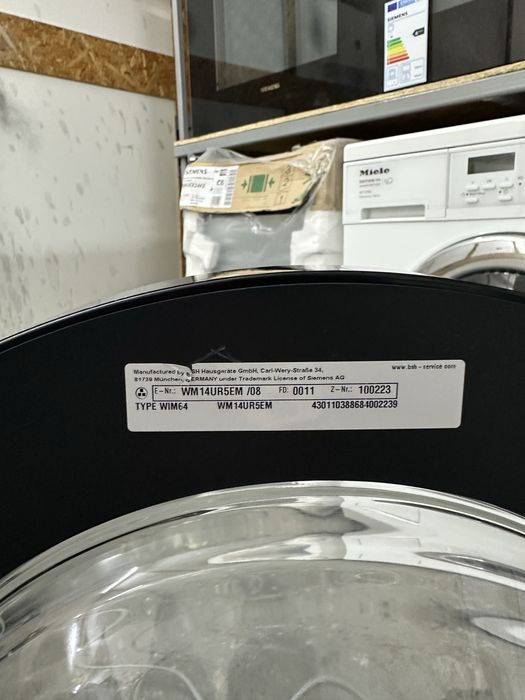 Пральна машина Siemens iq500 WM14UR5EM/08 2020рік/9кг