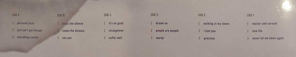 Depeche Mode The Best of volume 1 3LP nowa w folii fabrycznej