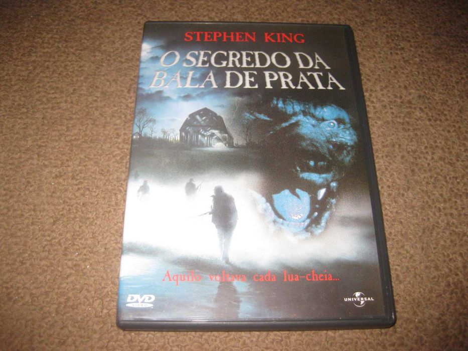 DVD "O Segredo da Bala de Prata" com Gary Busey/Raro!