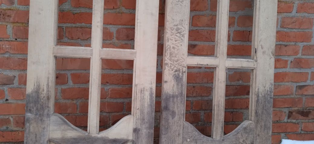 Двері міжкімнатні дерев'яні не фарбовані двустворчатые