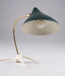 Lampka stolikowa vintage 'Crowfoot' Karl-Heinz Kinsky