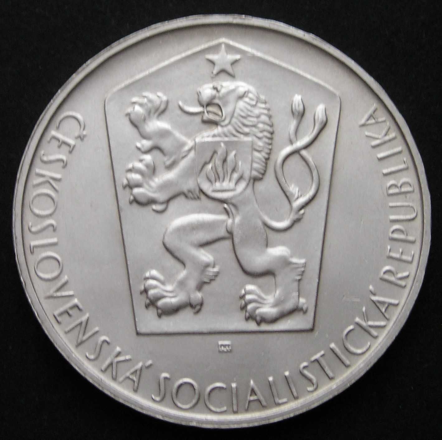 Czechosłowacja 10 koron 1964 - SNP - srebro