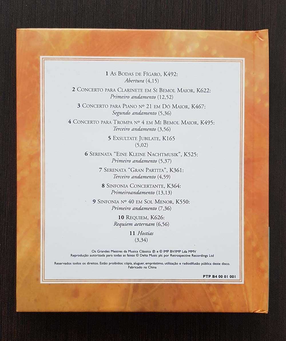 CD Mozart – Obras-primas Musicais