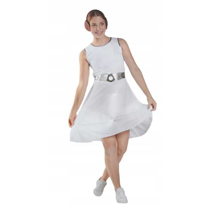 STRÓJ Halloween Karnawał  Star Wars Księżniczka LEIA r. S 38/40