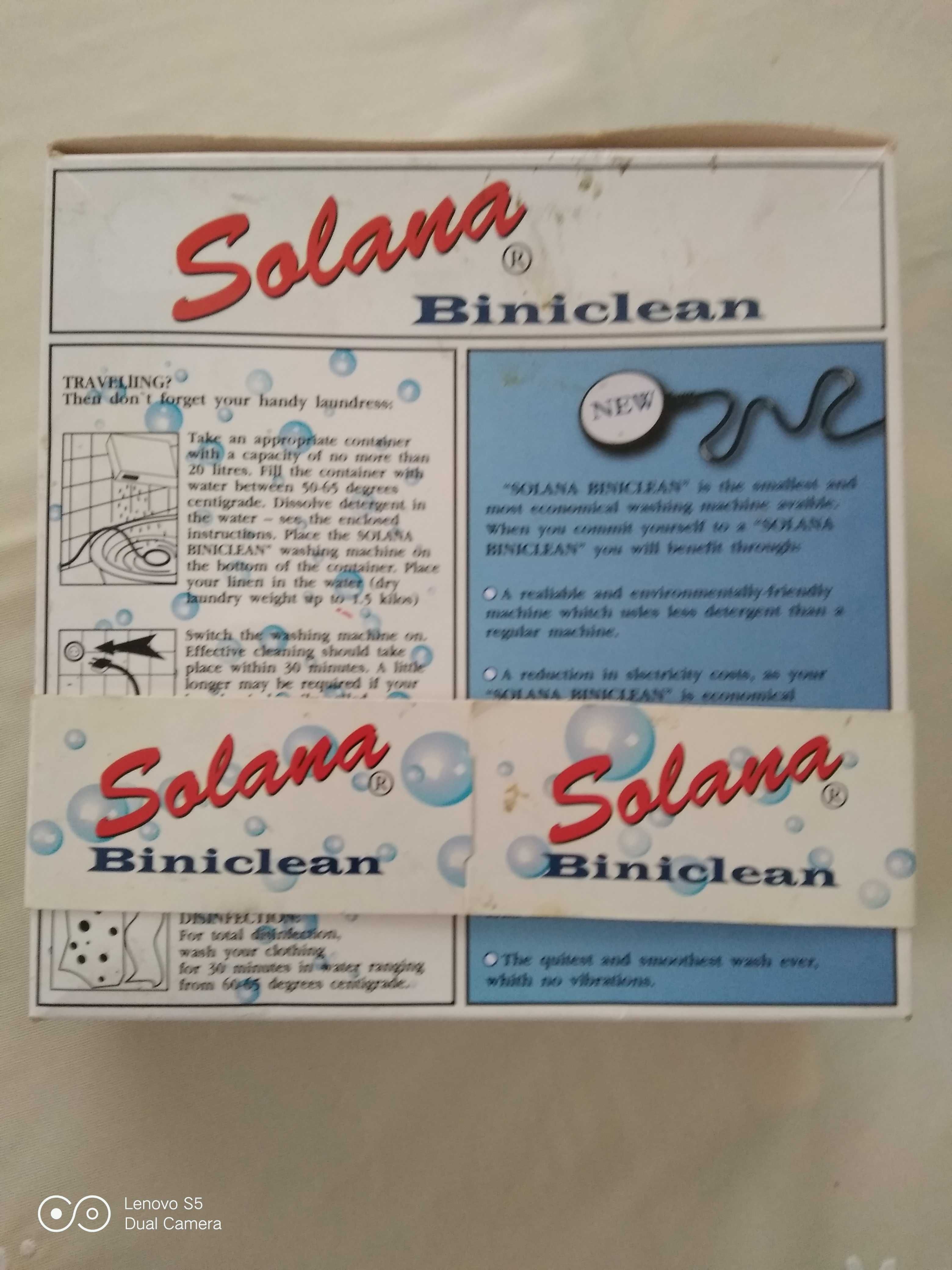 Продам мини стиральную пузырьковую машину Solana