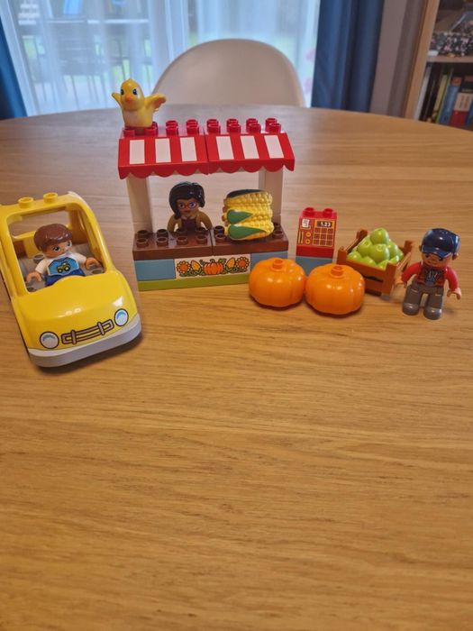 2 zestawy LEGO duplo - warzywniak (10867) + zwierzęta na farmie 10522,