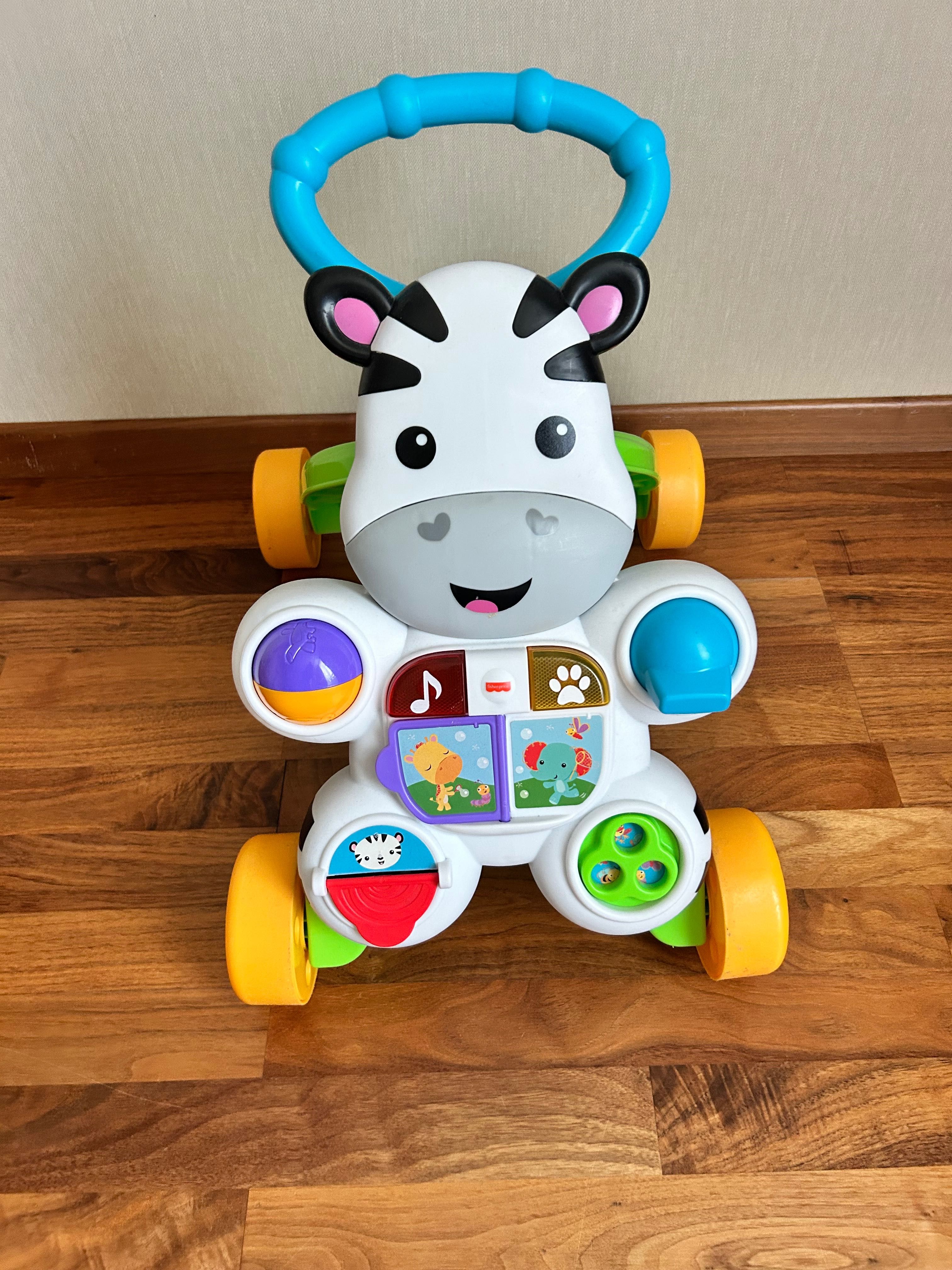 Інтерактивні ходунки Fisher-Price Зебра