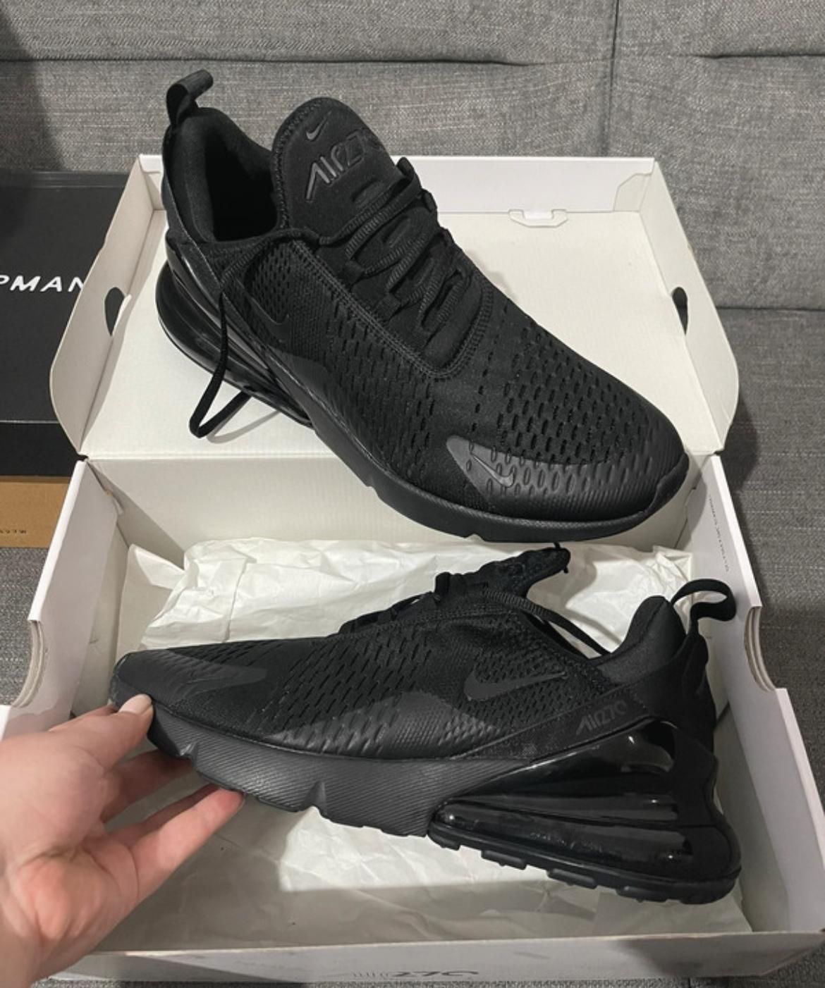 czarne buty NIKE meskie wygodne nike obuwie popularne air max 270 nike
