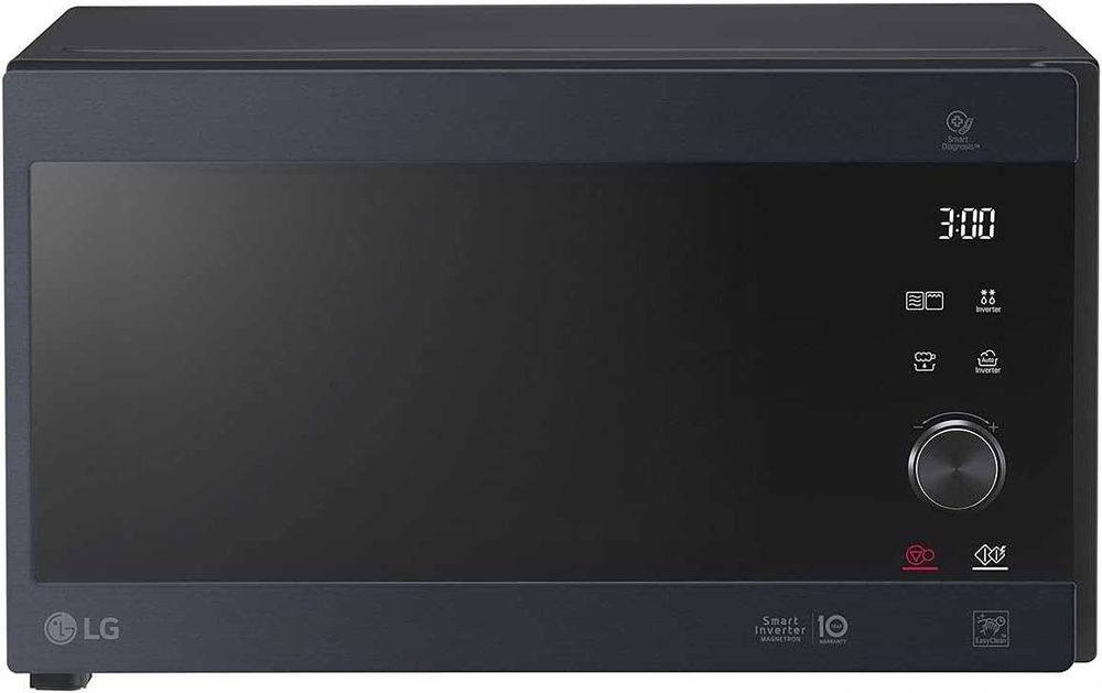 LG kuchenka mikrofalowa czarna GRILL kwarcowy Smart Inverter Nowa Prom