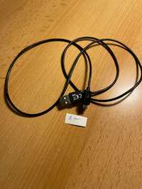kabel USB 1m czarny 100 cm