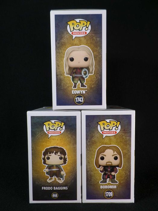 Фігурки "Володар перснів": Фродо, Еовін, Боромір (Funko Pop LOTR)