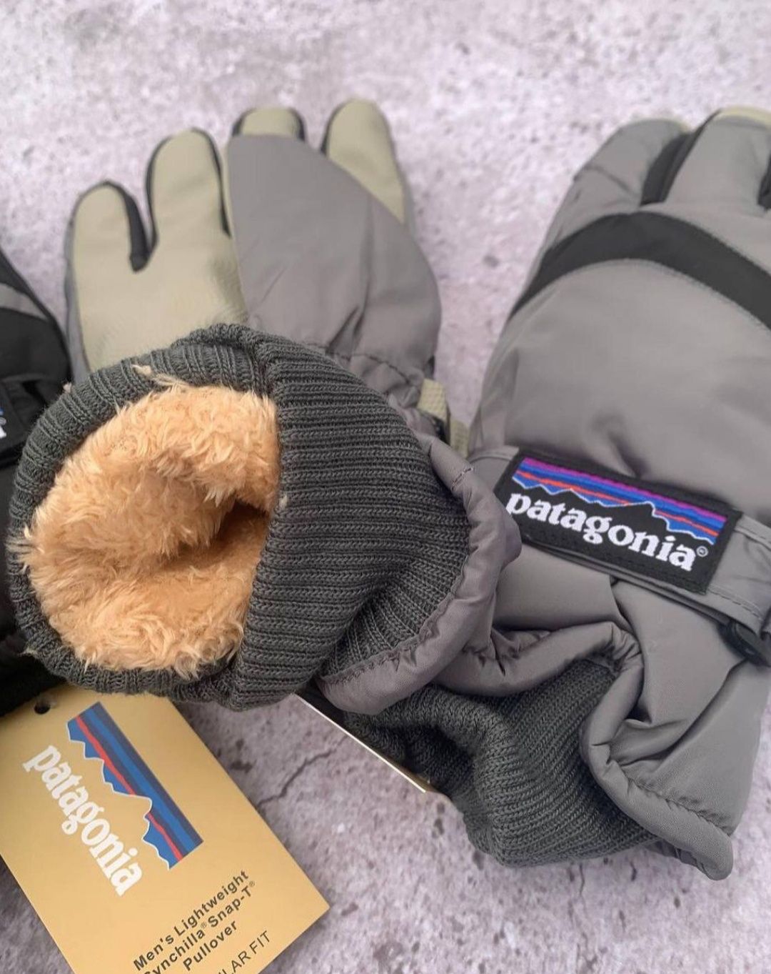 Рукавиці зимові Patagonia перчатки патагония патагонія