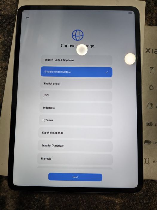 Xiaomi pad 6s pro 12.4.   8/256
