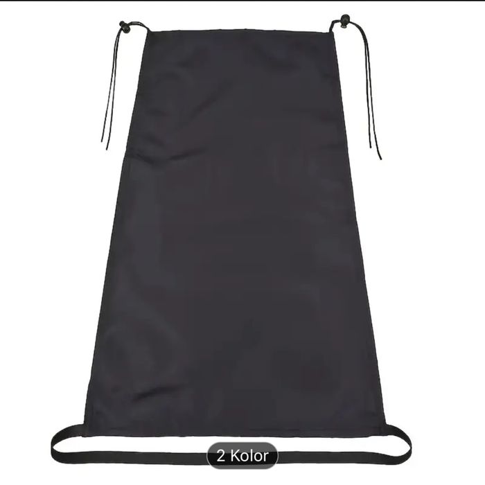 Ochrona przeciwslonwczna do wozka czarna