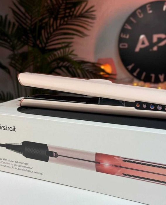 Знижка‼️ Випрямляч Утюжок Dyson HT01 Airstrait Ceramic Pink/Rose Gold