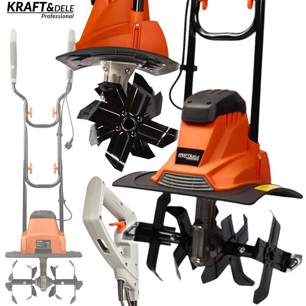 KRAFT&DELE Glebogryzarka Elektryczn Kultywator Gleby 2400w 40cm KD5183