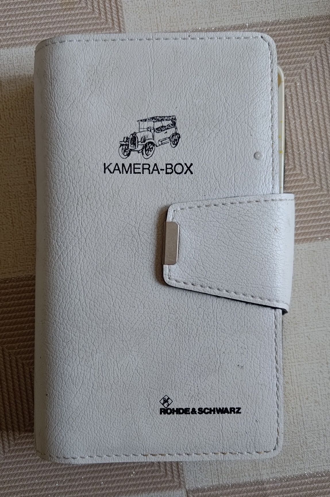Kamera-Box zestaw powypadkowy samochodowy vintage
