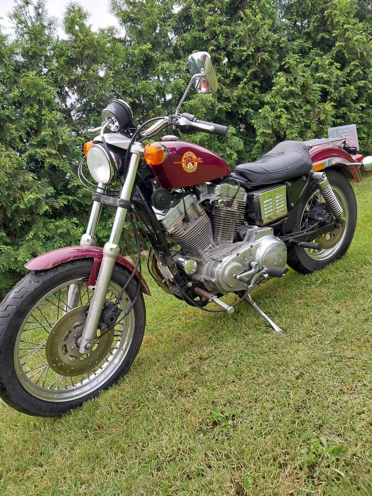 Motocykl harley davidson