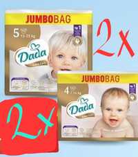 Pieluchy dada extra care 4,5  jumbo bag+gratis probiotyk dicoflor baby