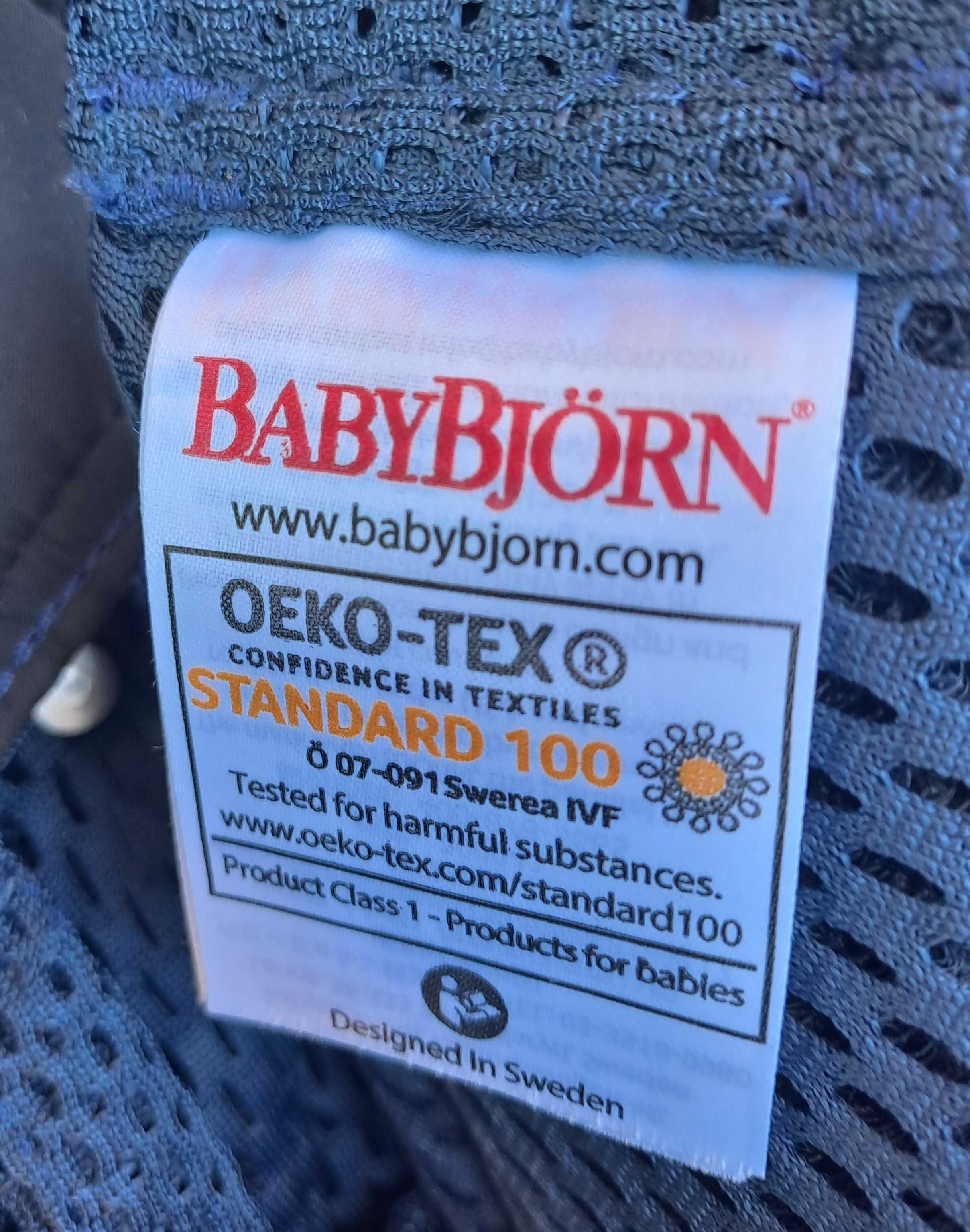 Nosidło BABYBJORN OEKO-TEX Standard 100