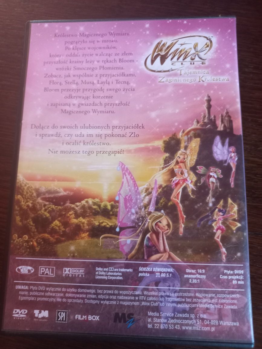 Winx tajemnica zaginionego królestwa  bajka