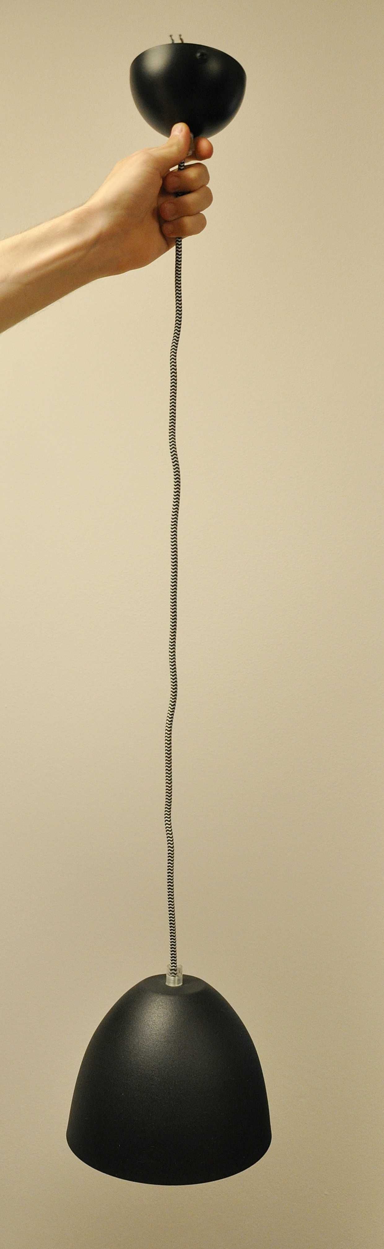 Lampy wiszące metalowe w stylu loft 2 sztuki