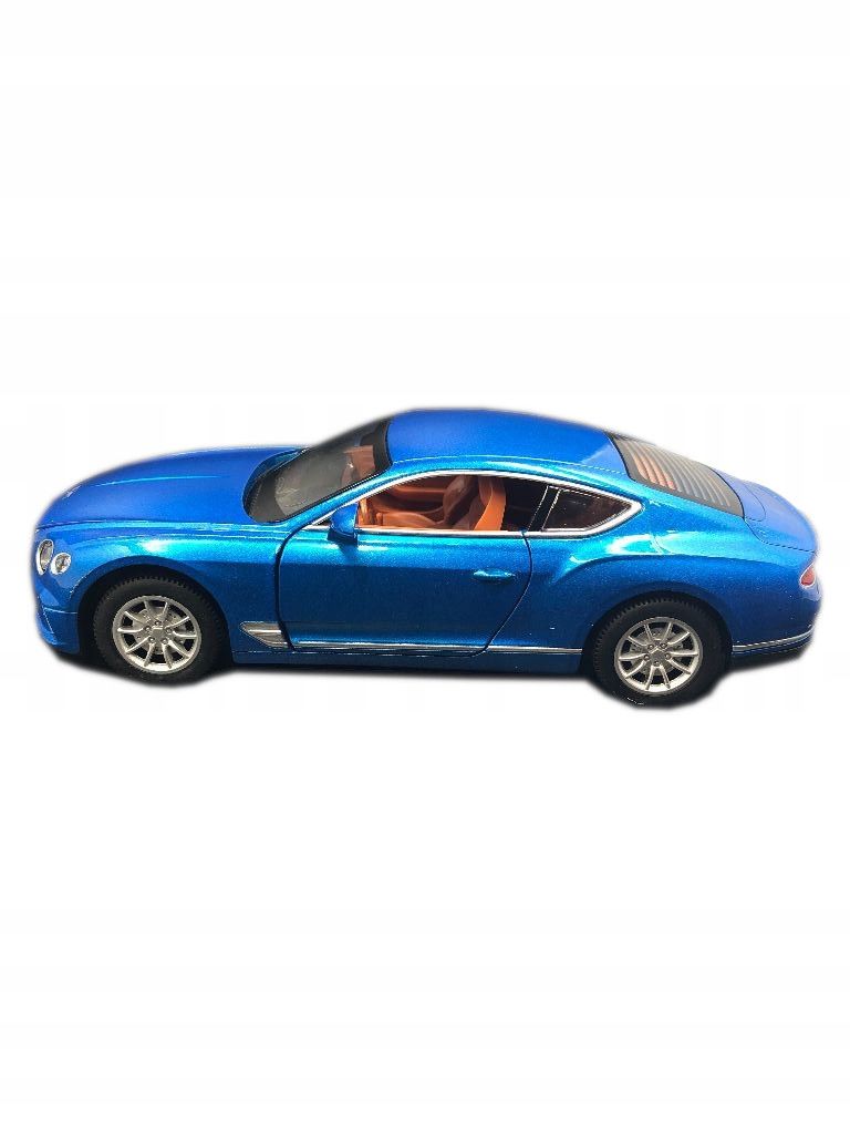 Model Samochód Bentley Continental Gt Metalowy Led Zabawka 1:22