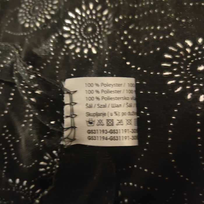 Apaszki szal 4 sztuki 1,60-30 cm