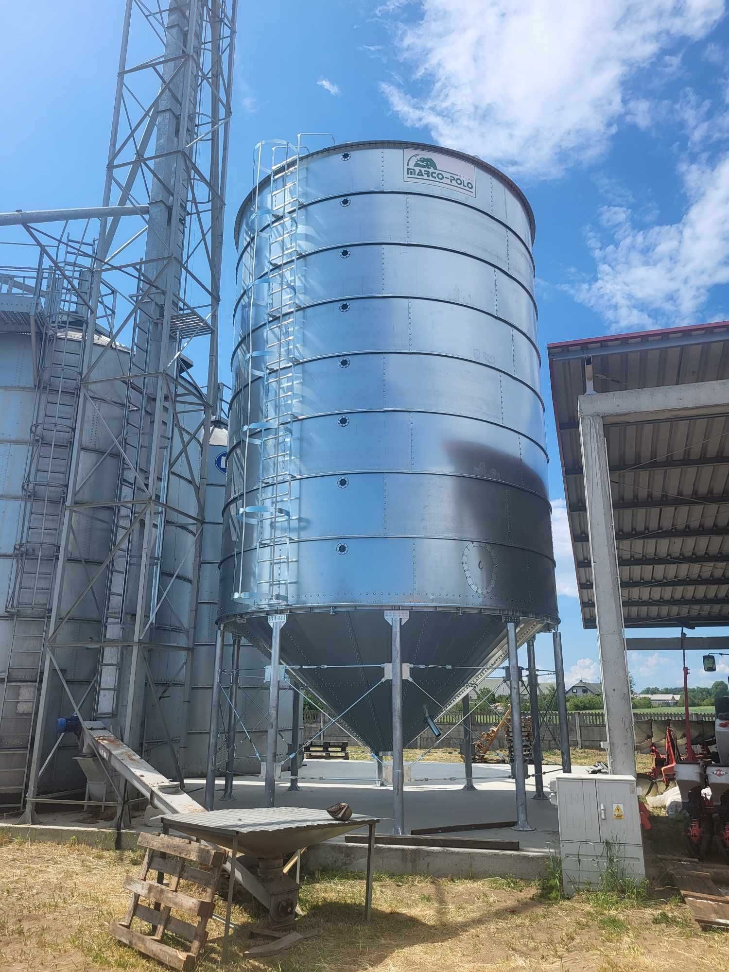Silos 177ton 100ton 150ton RÓŻNE Marco-Polo z montażem na rok 2025