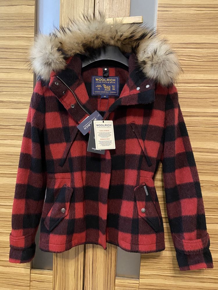 Woolrich оригинал Знаменитая шерстяная парка пальто куртка женска