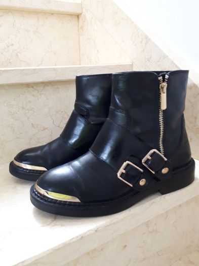 Botas Zara pretas- T37