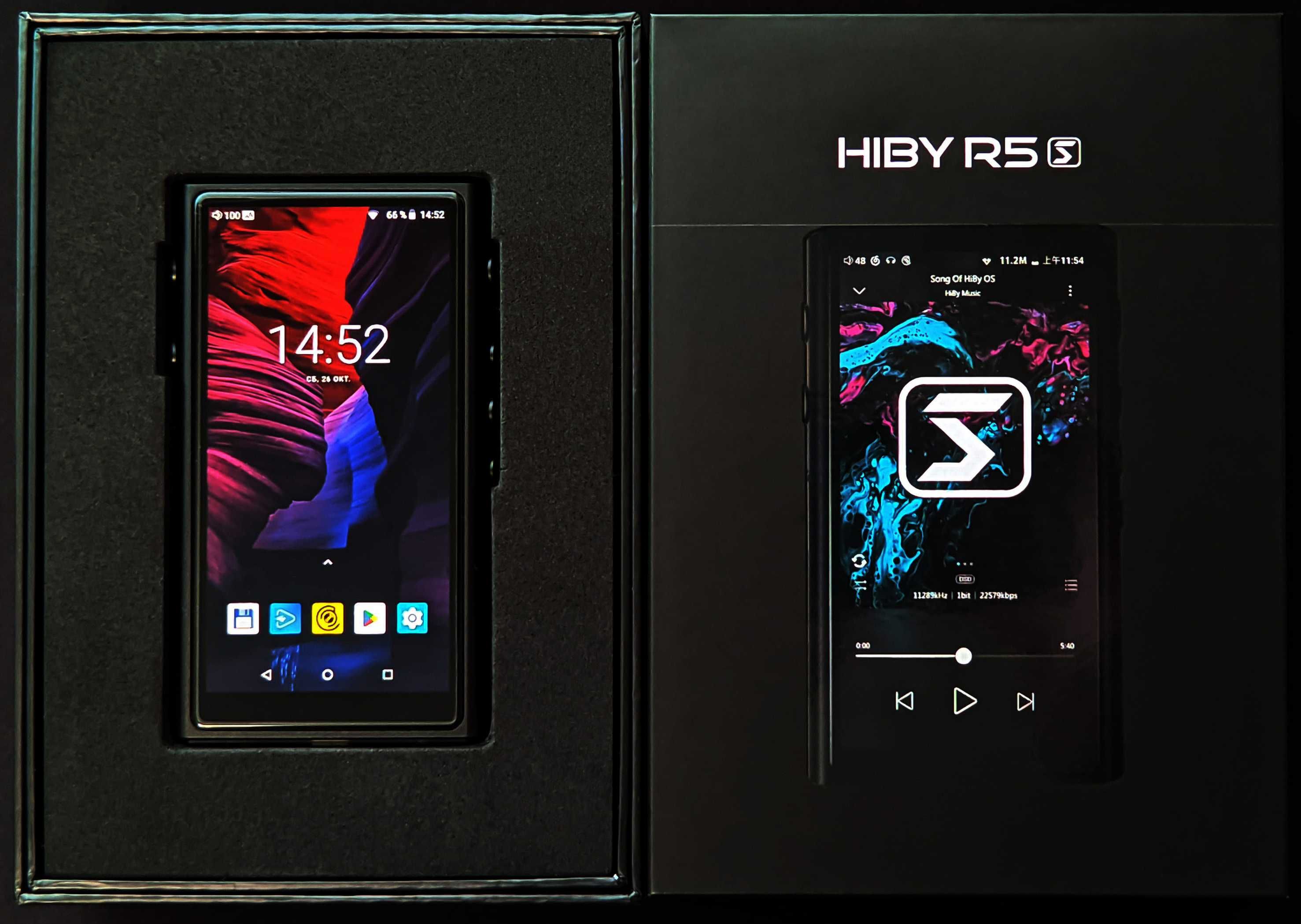 Hi-Fi аудиоплеер Hiby R5 Saber Black