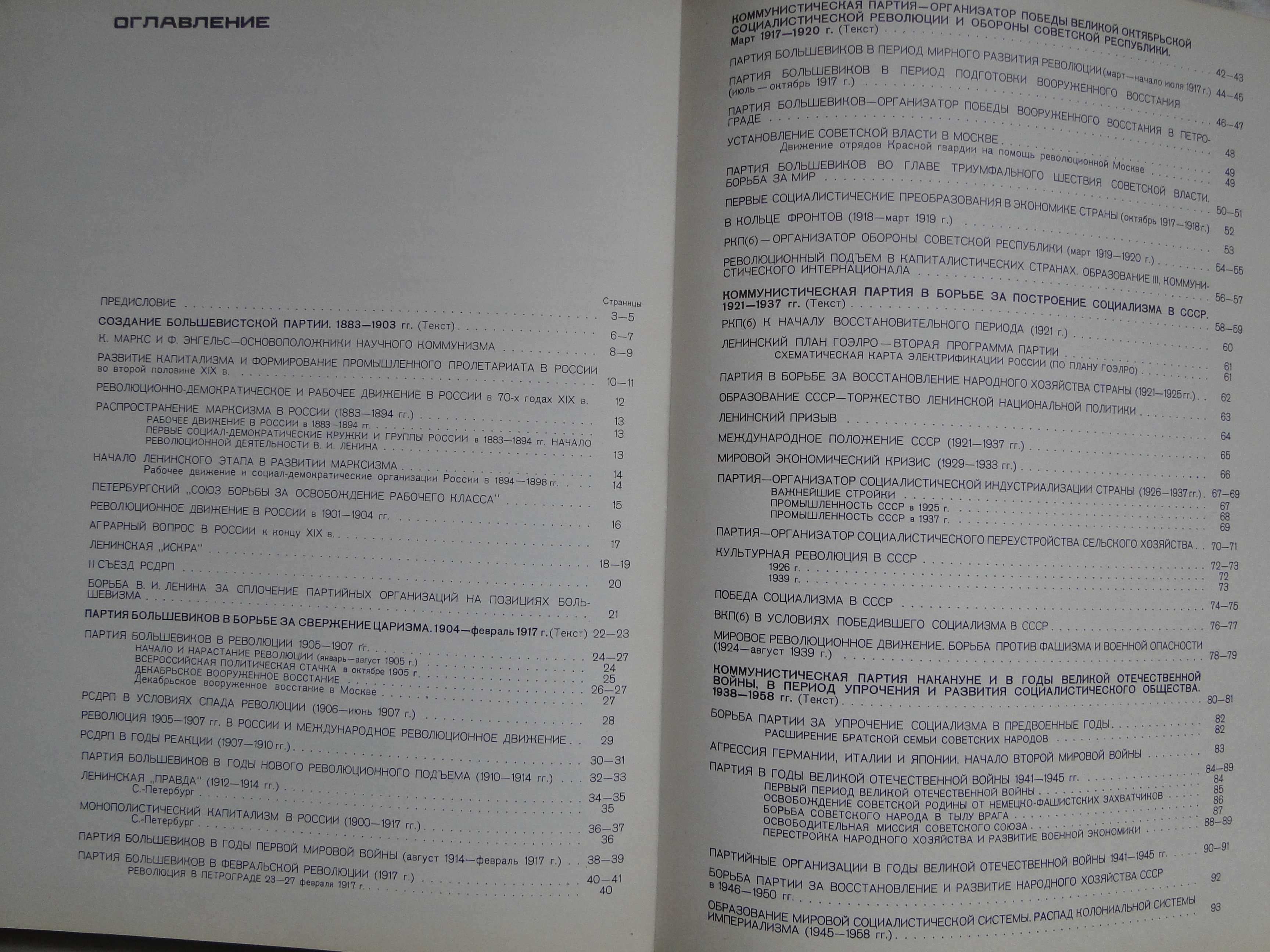 История Коммунистической Партии Советского Союза .  Атлас. 1977 г.