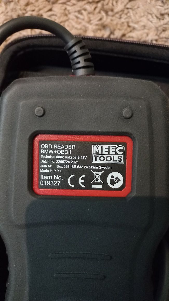 Діагностичний сканер MEEC TOOLS 019327 для BMW