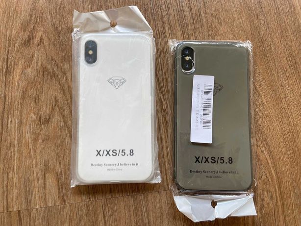 iPhone X / XS - Capas TPU / Plástico / Silicone / Anti-Choque - NOVAS