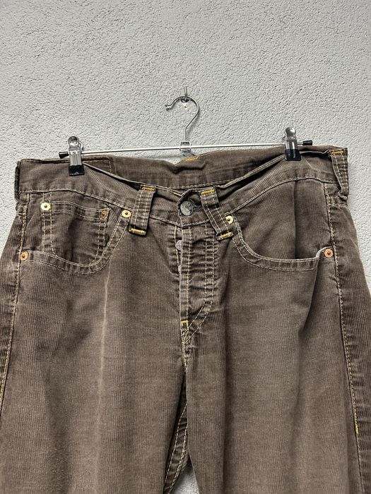 Штани джинси Levis 907 W34 L32 вельветові чоловічі
