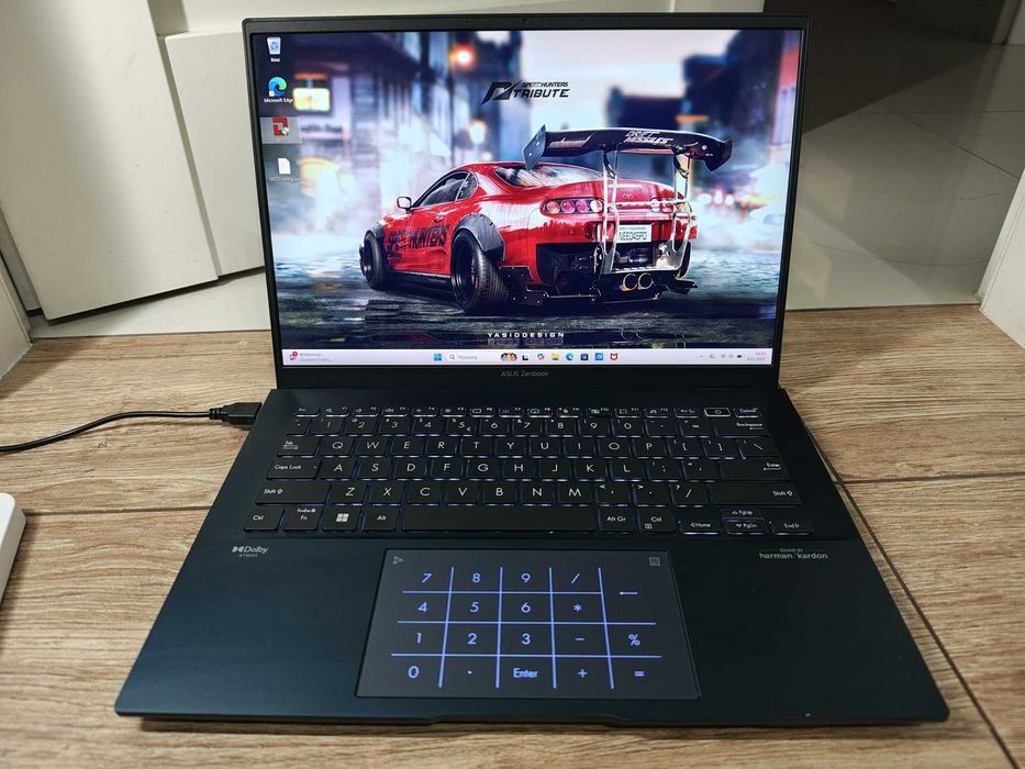 Asus ZenBook 14" WQXGA i5 12GEN 16x4.40Ghz,16GB-DDR5,512GB/Jak NOWY