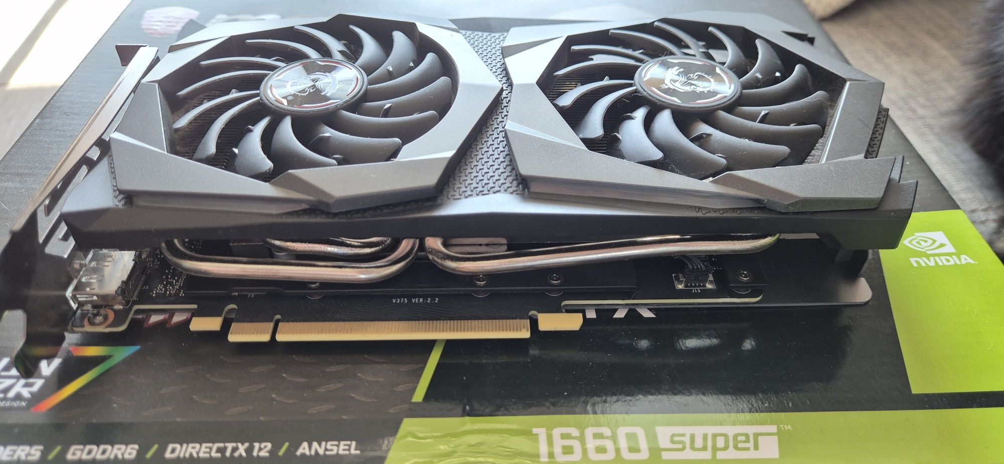 Nvidia GTX 1660 Super MSI Gaming X