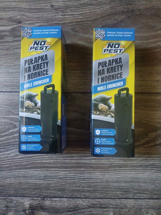 Pułapki na krety i nornice