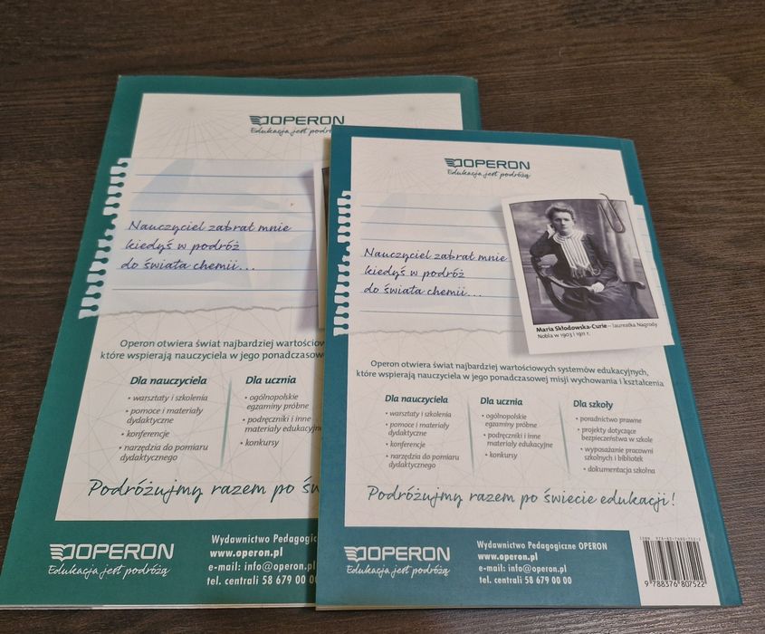Chemia 2, Ciekawi Świata, podręcznik +książka nauczyciela, OPERON_NOWE