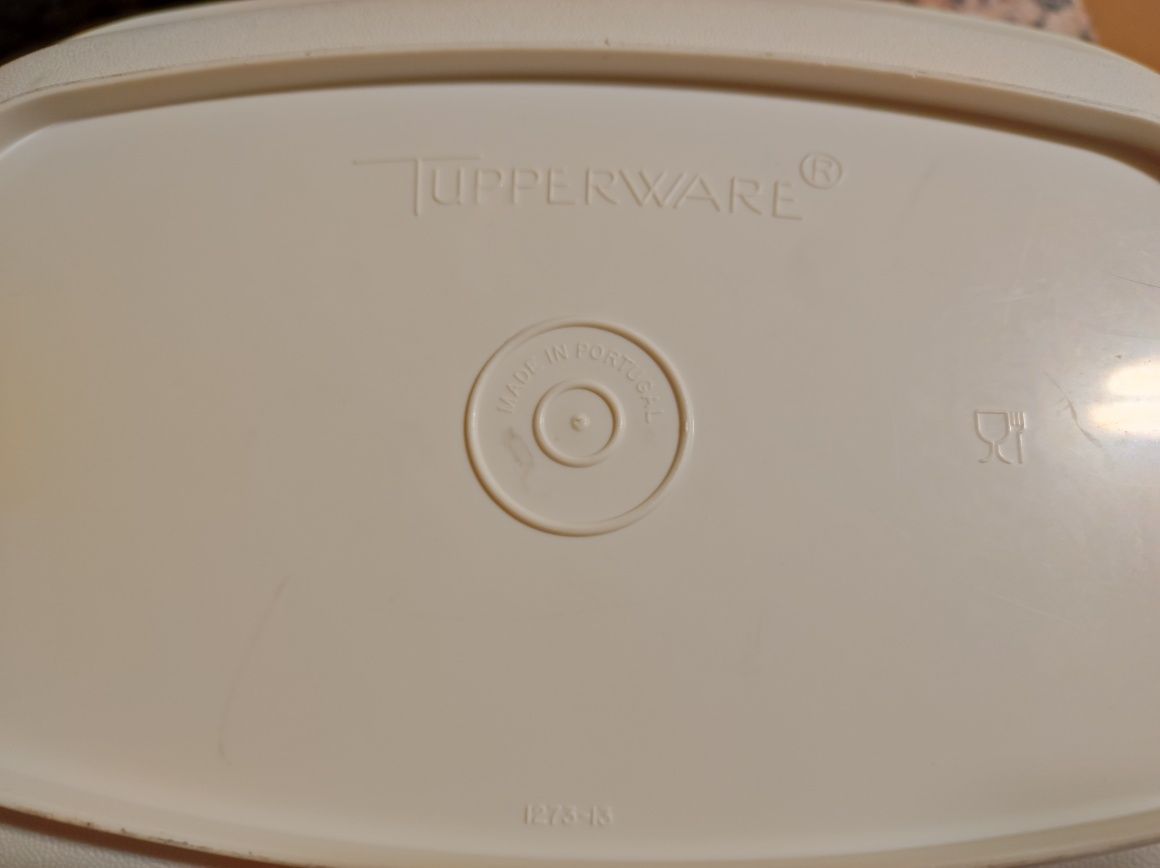 Caixa dupla tupperware