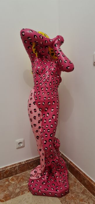 Boneca decoracao em cimento