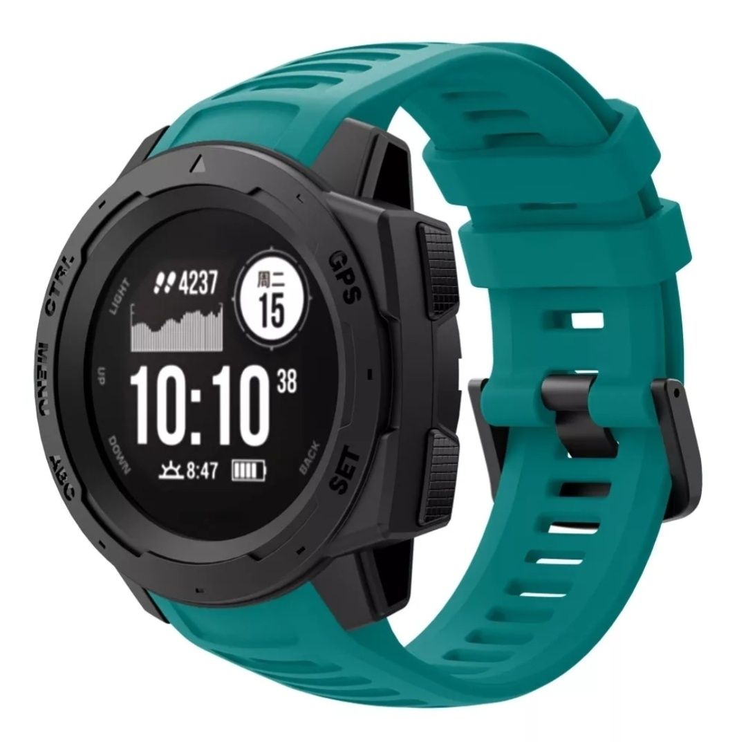 Instinct / Instinct 2 Tactical Esport Solar Garmin pasek 22mm zaślepka