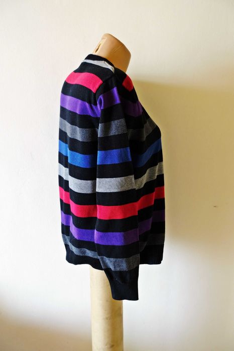 Sweter damski kolorowy rozmiar 38.