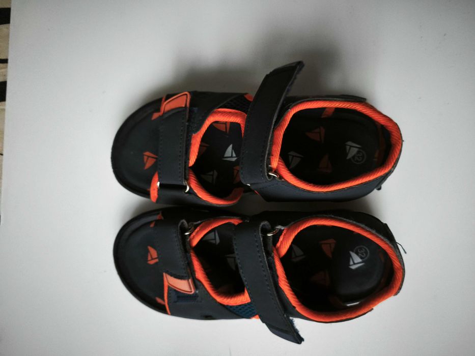 Sandały letnie 32, dł wkładki 19cm